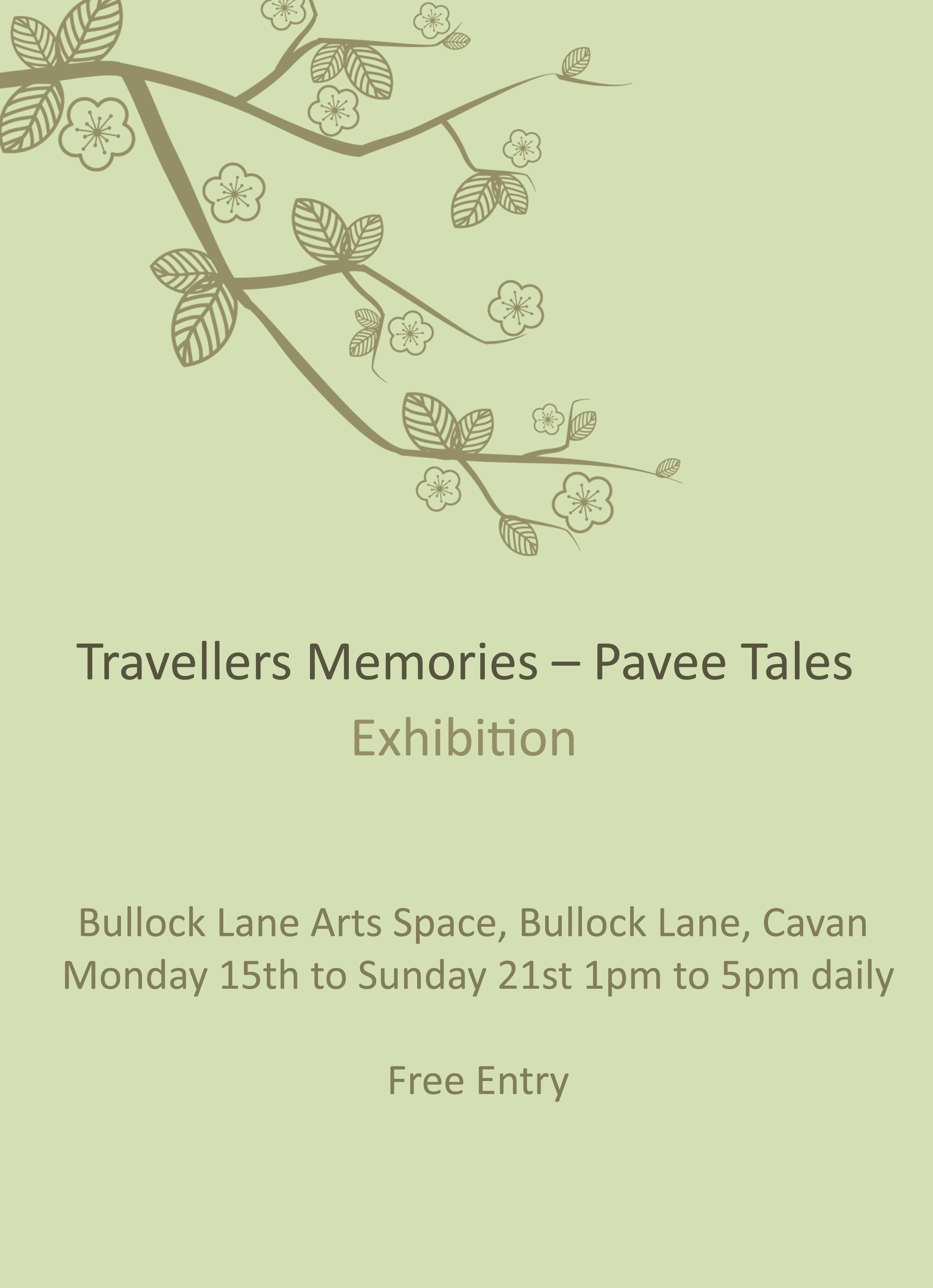 travellers memories poster